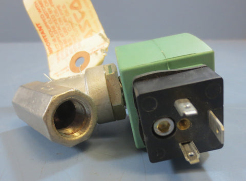ASCO Red Hat II 3/8" Solenoid Valve SC8210G036E 5150 PSI Air 1125 PSI H20