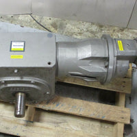 Boston Gear SBKHMRF75280KB9G 80:1 Gear Reducer w/ HMF34KB9B11 4:1