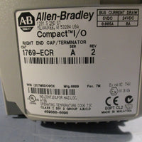 ALLEN BRADLEY COMPACTLOGIX L23EQBFC1B PROCESSOR CONTROLLER  w/ 1769ECR SER A