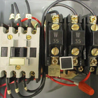 (Lot of 3) Allen Bradley 509TAD Ser B Magnetic Controller, Starter Nema Type 1