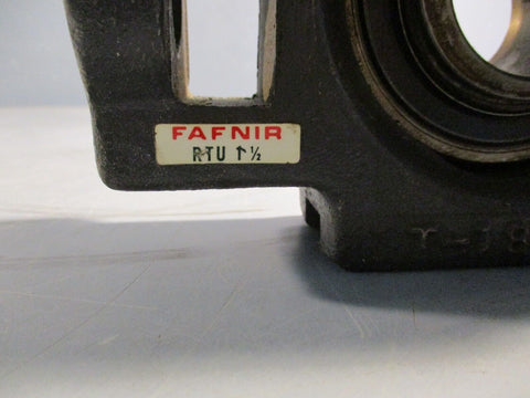 Fafnir RTU 1-1/2 Take-Up Bearing Unit w/o Locking Collar 1-1/2" Bore (Lot of 2)
