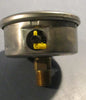 Lot of (2) Wika Pressure Gauge 0-160 PSI  1-1/2  in Dial 1/2 NPT