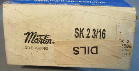 Martin SK 2-3/16 QD Bushing 2-3/16" Bore 3-7/8" OD 1-15/16" W (Lot of 2)