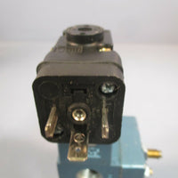 MAC 4-Way Solenoid Valve Double Acting 2 Position 722C-12-PI-611JJ W/PID-611JJ