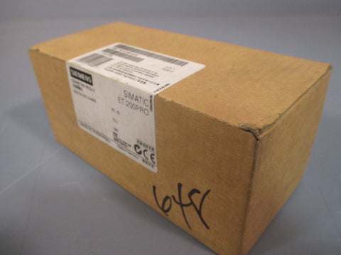 SIEMENS SIMATIC ET 200PRO CONNECTION MODULE 6ES7 1944CA500AA0 SEALED
