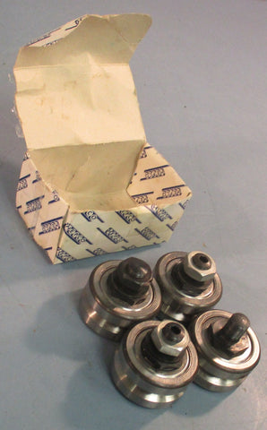 Hepco Motion SJ54E Guide Wheel Eccentric 54mm OD 6mm Bore Dia Lot of 4