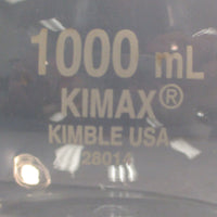 Kimble Kimax 28014P1000 Volumetric Flask 1000 mL Polyethylene Stopper Class A