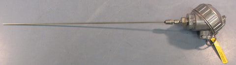 Jasper Engineering K28U-020-12B-9HP31 Thermocouple 19-7/8" Probe Length