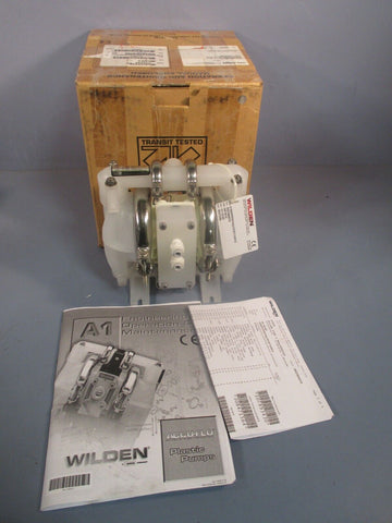 WILDEN AIR OPERATED DIAPHRAGM PUMP A1B/PPPPP/TNU/TF/KTV/0512 00216184075