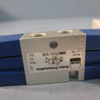 SIEBE PNEUMATICS 8MMC311-102 DOUBLE SOLENOID VALVE MAX 10 BAR