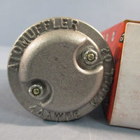 ALLIED WITAN 44AW56 ATOMUFFLER MODEL 02 RADIAL FLOW MUFFLER- 1/4" NPT H02
