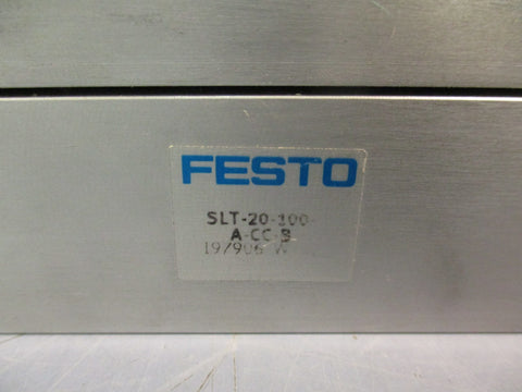 Festo SLT20100ACCB Double Acting Mini Slide 197906 20mm Bore, 100mm Stroke