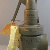 Kunkle Valve 6252FKH01-LS Flanged Safety Relief Valve  3-1/4" Bore