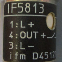IFM Efector 100 Inductive Proximity Switch IF5813 IFK3004BPKG/V4A/US100DPS
