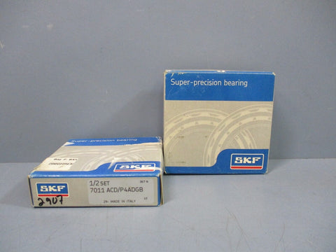 SKF 7011 ACD/P4ADGB Super-Precision Bearing Set of 2