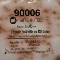 MarkemImaje Touch Dry Ink 90006 BLACK for 9064/9064s/6000 Coders LOT OF 11