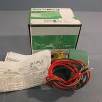 ASCO 8262H002 Solenoid Shutoff Valve w/ Coil MPC080 120V 1/8” NPT