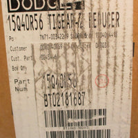 Dodge Tigear 2 15Q40R56 Gear Reducer 40:1 Ratio 0.41HP 3/4" Shaft Dia