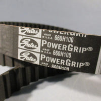 Lot of (2) Gates Powergrip Timing Belt 660H100
