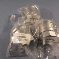 Lot of 3 GRAINGER Coupler, 2" Female Coupler: x FNPT 316 SS Coupler, 3LX33A