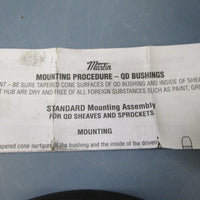 Martin F65MM Taper Bushing  New