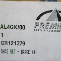 Crown Equipment CR121379 Brake Shoe Set (4 Crown 123689) Forklift Brake Shoe