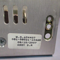 Power One MAP 1301024 Power Supply w/Adapter Plate, Series: Switcher 50/60Hz