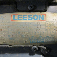 Leeson 110012.00 Electric Motor C6C17FB1C 5/8" Shaft 1/2 HP 115/208230V
