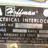 Hoffman Electrical Interlock 100A 50/60Hz Cat# AEK115 120/110VAC