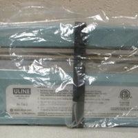 ULine H-163 8" Impulse Sealer Uline Poly Bag Sealer 8 mil Max Seal Thickness