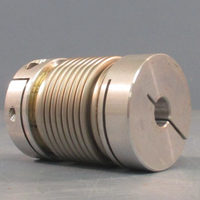 HACO MKJ100 Corrugated Tube Coupling With Clamping Hub 386977 3/8" Bore