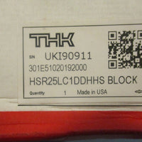 THK HSR25LC1DDHHS Linear Guide Rail Bearing Carriage HSR 25LC
