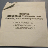 Bourdon Haenni GT300R Biometrical Industrial Thermometer 0/100c