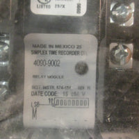 Lot of (2) Simplex 4090-9002 Individual Addressable Relay Module, IDNET 0617950
