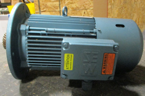 Sew Eurodrive DFV132S4BMG8HR Motor 7.5HP 1720RPM 230/460V 22mm Shaft Dia