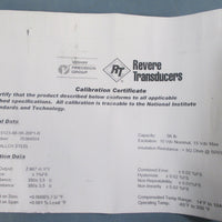 Revere Transducers 5123-A5-5K-20P1-R Load Cell - New
