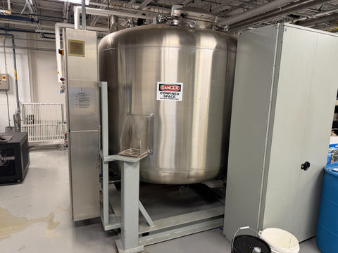 BOC Edwards Clean in Place CIP Skid 1000 Gallons, Never Used (2005)