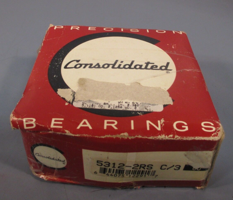 CONSOLIDATED ANGULAR CONTACT BEARING  5312-2RS-C/3