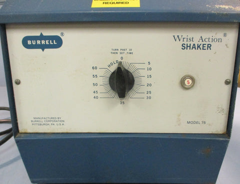 Burrell Scientific Model 75 Wrist Action Shaker 12 Clamp Shaker