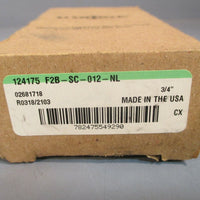 Dodge 2Bolt Flange Mount Bearing 3/4" Bore 124175 F2BSC012NL