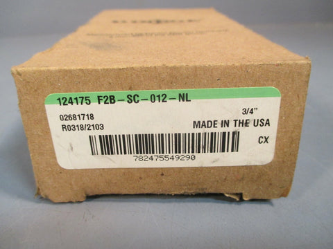 Dodge 2Bolt Flange Mount Bearing 3/4" Bore 124175 F2BSC012NL