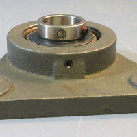 Peer UC20516 Triangle 2 Bolt Flange Bearing 1" Bore 13/8" Through Bore NWOB