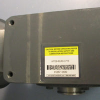 Boston Gear HF72660B5HP19 Gear Reducer 60:1 Ratio 0.89 HP 1385 Lb/In
