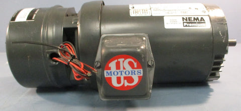 Nidec BMU1P2DFCR Brake Motor 3PH 1HP 5/8" Shaft Dia Shur Stop 105632106007 Brake