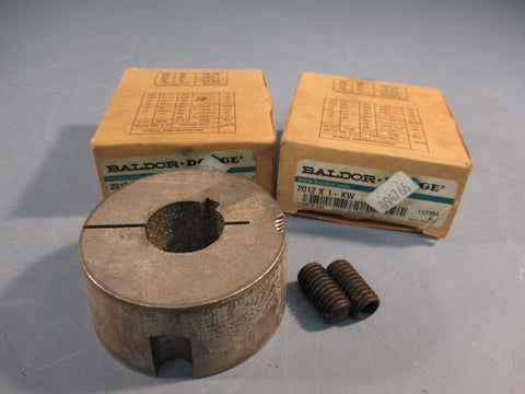 Lot of (2) Baldor 117164 2012 x 1 KW T-L Bushing