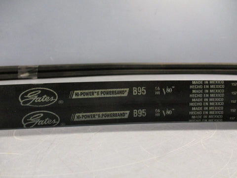 GATES V80 HIPOWERBAND  STANDARD HEAVY DUTY VBELT 2/B95