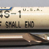 Weldon 1.5° Tapered End Mills T1X-4S-1 1/8" DIA 3/16" SHK 3/4" LOC USA