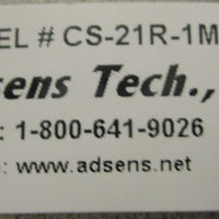 Adsens Tech CS-21R-1M Reed Switch 4-120VAC/DC 300mA Max (Lot of 2)