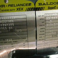 Baldor ECP3584T Super E Severe Duty XEX Marine Duty Motor 7/8 " Shaft Dia