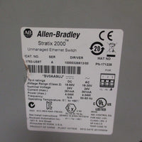 Allen Bradley Stratix 2000 Unmanaged Ethernet Switch Ser A 1783US8T